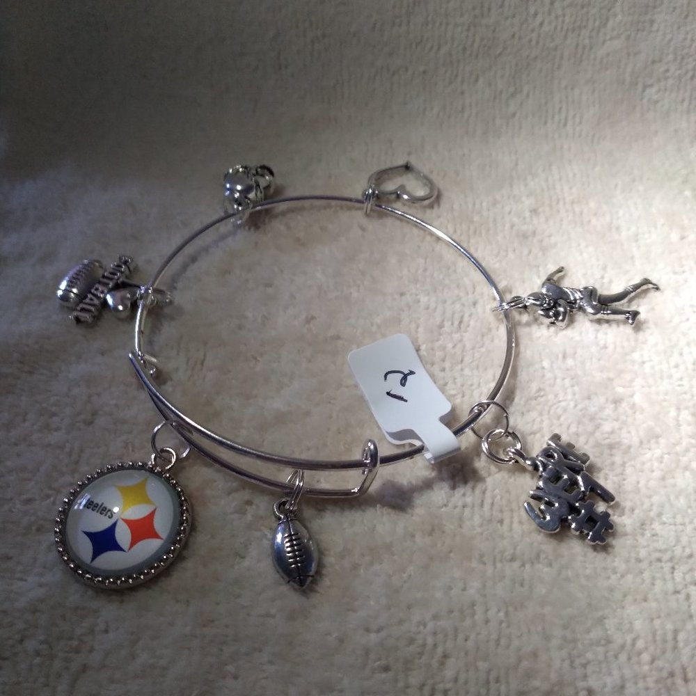Pittsburgh Steelers NFL Custom Expandable Bracelet